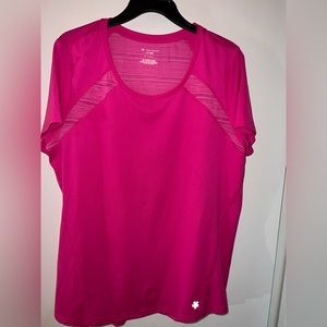 Tek Gear Dry Tek XL hot pink Sports short sleeved Shirt